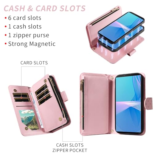 Coque pour Sony Xperia 10 iii Rose par Asuwish ZSZXCXDK - 2