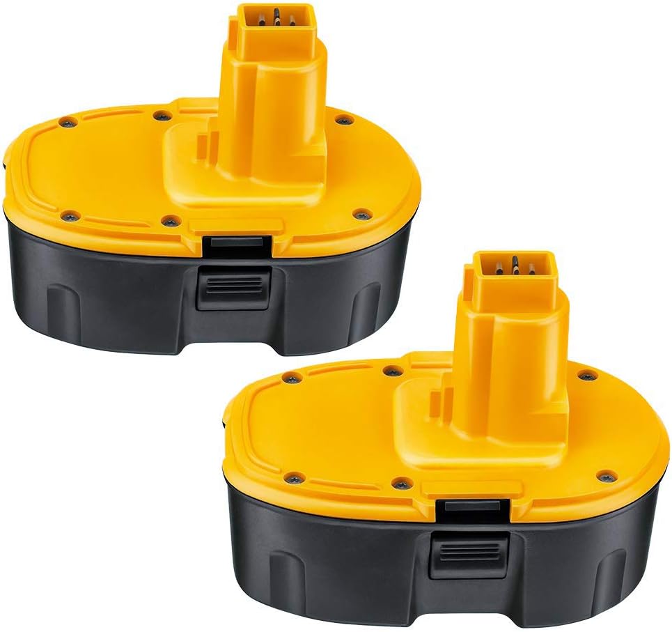 [2 PACKS] Replacement for Dewalt Battery 18V 3.0Ah Ni-MH DC9096 DE9098 DE9095 DE9096 DW9096 DW9095 DW9098 DE9503 XRP Cordless Drill
