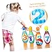 POPETPOP 1 Set Funny Bowling for Pins Balls Rings Educational Game for Family Fun Safe Material Great Present Random Color