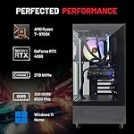 Skytech Azure Gaming PC Desktop, Ryzen 7 9700X 3.8 GHz (5.5GHz Turbo Boost), NVIDIA RTX 4060 8GB GDDR6, 2TB SSD, 32GB DDR5 RAM 6000 RGB, 650W Gold PSU, 360mm ARGB AIO, Wi-Fi, Win 11 Home - Image 5