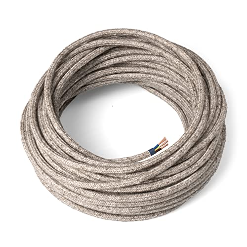 Amarcords - Cavo elettrico tessile colore FUMO