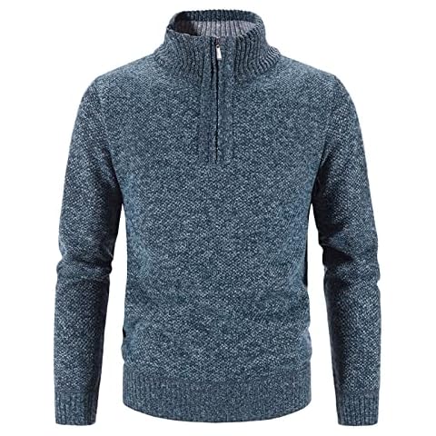 Men's Turtleneck Sweater Knitted Cowl Neck Pullover Solid Color Turtleneck Tops Turtleneck Sweater Full Long Sleeve Pullover Casual Basic Warm Top Cotton Long Sleeved Cover