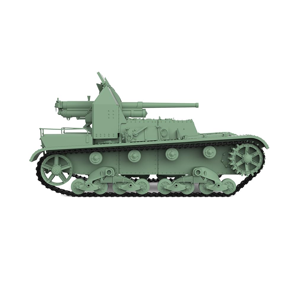 MRY-SFW SS16585 1/16 zestaw do budowy modelu wojskowego, radziecki niszczyciel czołgu SU-5