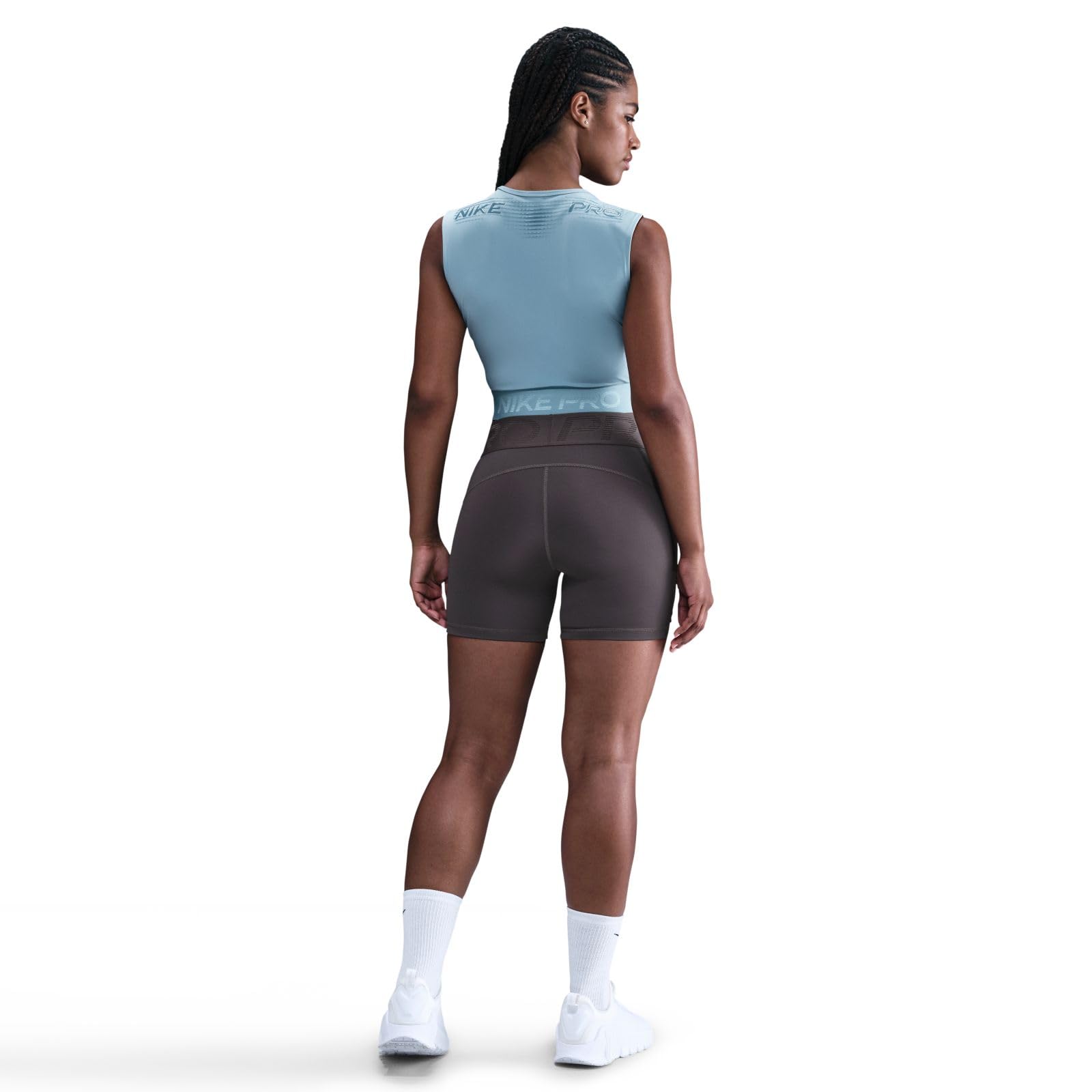 Nike Damen Shorts Nike Pro Sculpt Dri-fit Bike Shorts mit Hohem Bund für Damen (Ca. 12,5 cm)