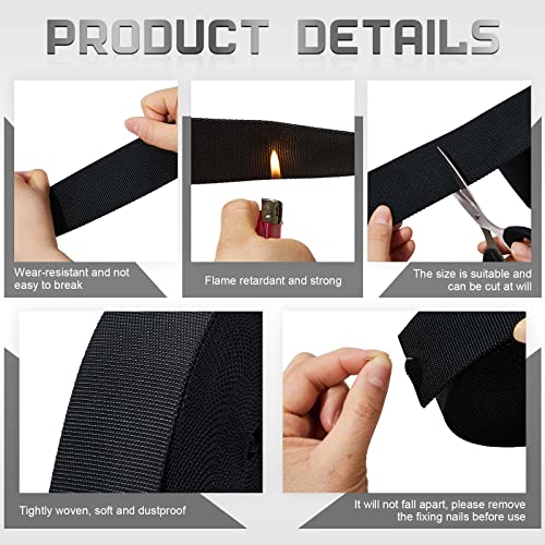 Image of Hanaive 26 ft Nylon Hydraulic Hose Protector Sleeve Tig Torch Cable Cover Black Protective Cover Hose Sheath Hydraulic Wrap Cutting Wire Sheath Sleeve Management Wrap for Cord Tig(2 Inch Id)