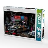 CALVENDO Puzzle Taipeh, Garküche 1000 Teile Puzzle quer | Lege-Größe cm Foto-Puzzle für glückliche Stunden