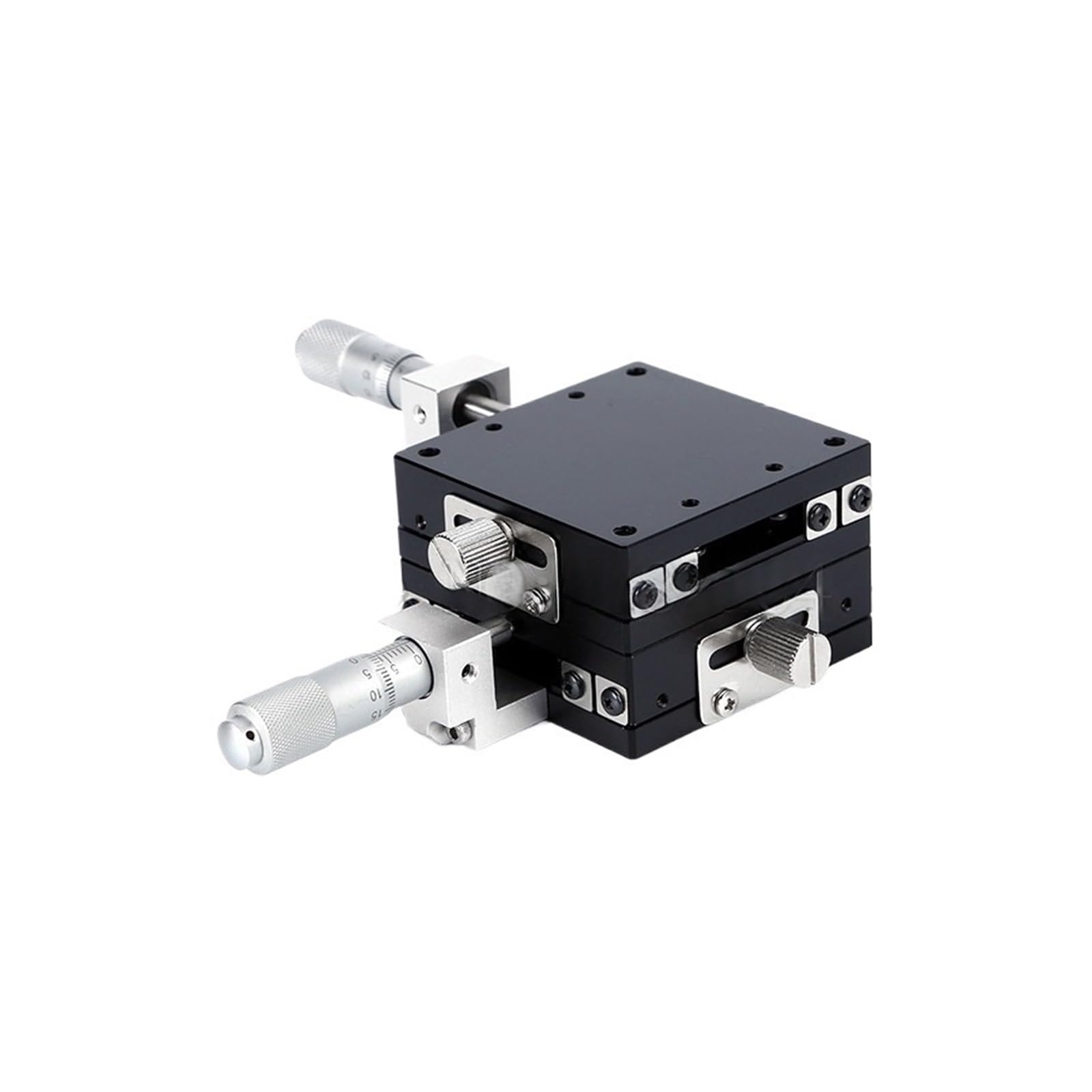 IGNVXMGKP 60 * 60mm 13mm XY Axis Stages Linear Stage Ball Bearing Manually Platform Sliding Table(LGY60-R)