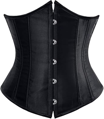 Womens Underbust Corset for Renaissance Halloween Pirate Costumes