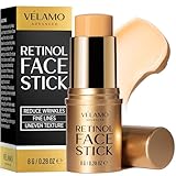 Retinol Face Stick, Reduce Fine Lines, Wrinkles and Uneven Texture in 4-6 Weeks, Retinol Cream for Face, Wrinkle Cream for Face, Anti Wrinkle Cream, Anti Aging Face Cream, 8 G/0.28 OZ
