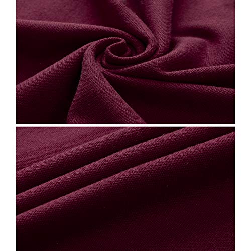 YCUEUST Uomo Cotone Giraffa Ricamo Manica Corta