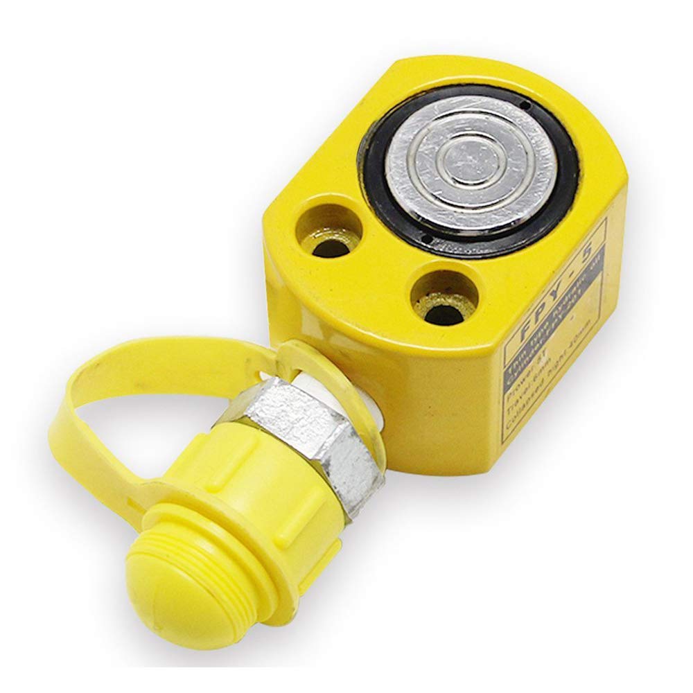 Toplionace Martinetto di Sollevamento Idraulico Portatile Ultrasottile, Cilindro Idraulico del Booster Idraulico Separato (FPY-5)