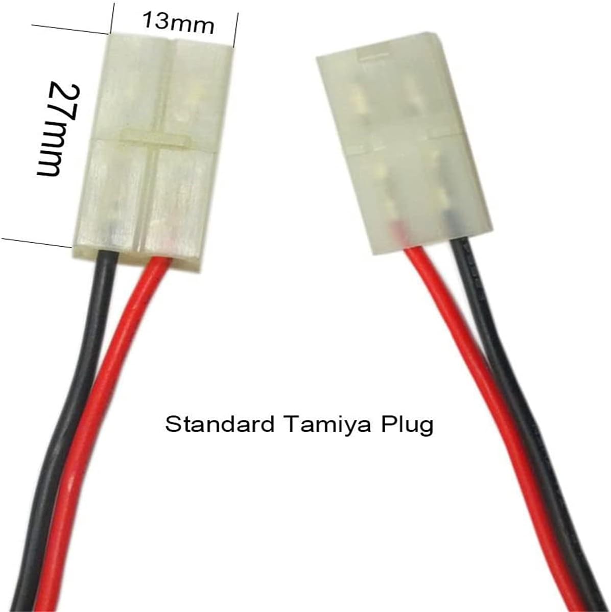 GEILIENERGY 7.2V 3800mAh High Capacity 6-Cell NiMH Flat Battery Pack, Replacement Hobby Battery for RC Car, RC Truck, RC Boat with Standard Tamiya Connector (2Pack) + 8.6V Output Adapter(1Pack)
