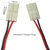 Vista 5 de 7.2V 3800mAh 6-Cell NiMH Battery for RC Cars Hobby Battery with Tamiya Connector for Car Truck Truggy Buggy Tank Airplane Helicopter Boat Racing