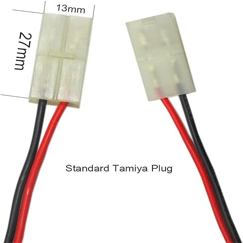 Miniatura 5 de Batería NiMH de 7.2 V 3800 mAh de 6 celdas para autos RC Hobby batería con conector Tamiya para automóvil, camión, camión, tanque de buggy, avión,
