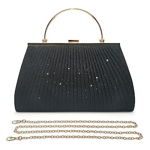 Pahajim Sparkly Evening Clutch Bag for Women Cover