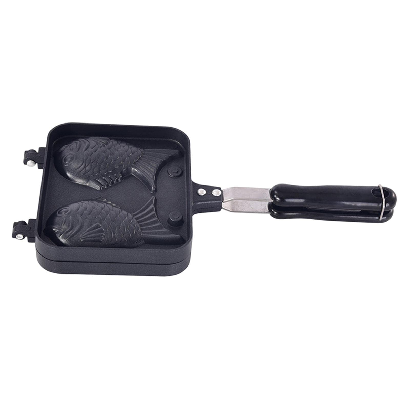 CALANDIS Waffle Maker Taiyaki Fish Cake Pan Taiyaki Bakeware for Party-image-24