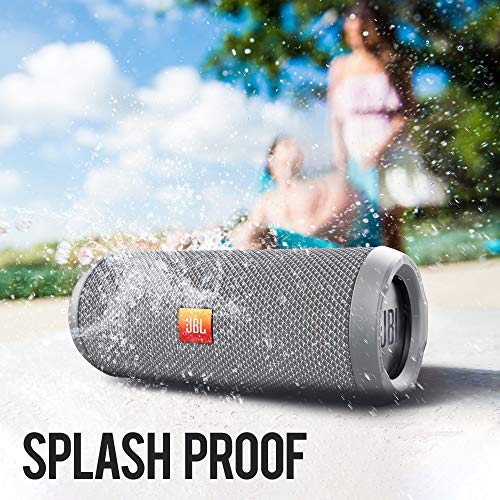 Image of JBL Flip 3 Portable Wireless Speaker with Powerful Bass & Mic (Grey)
