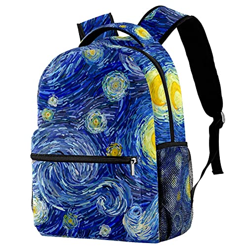 Sac à dos décontracté galaxie multicolore pour ordinateur et cours