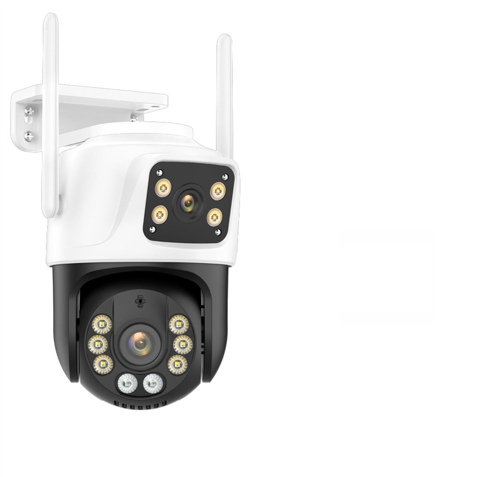 CVFRDD PTZ IP Camera 4K 8MP HD Outdoor 4X Digital Zoom Security CCTV Camera 1080P AI Detect Auto Tracking P2P Wireless Camera(6MP Add 64G)