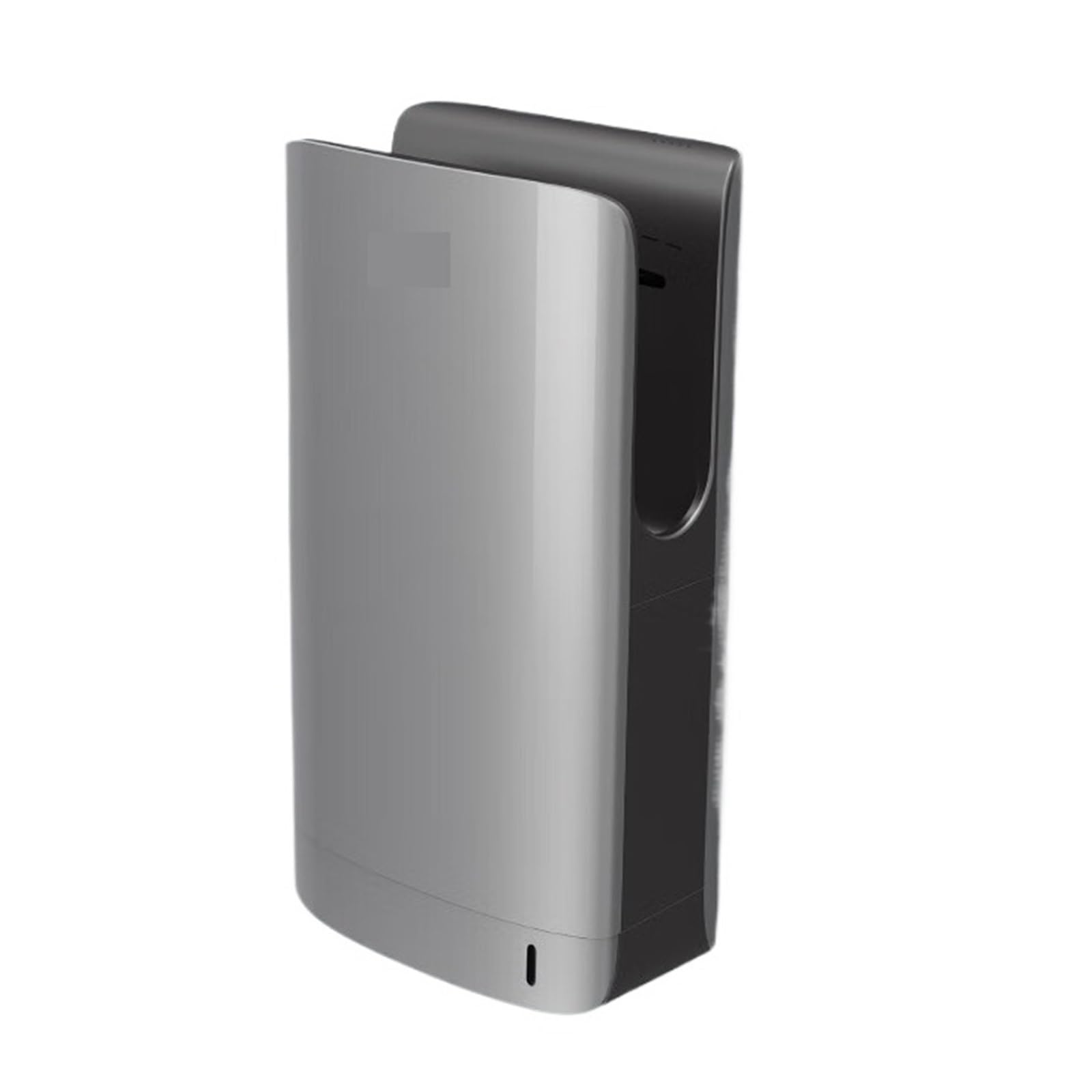 POAHNCU Hand Dryer Hand Dryer Automatic HEPA Filter Vertical Compact Jet Type Bathroom 1450W for Bathroom Kitchen(Silver)