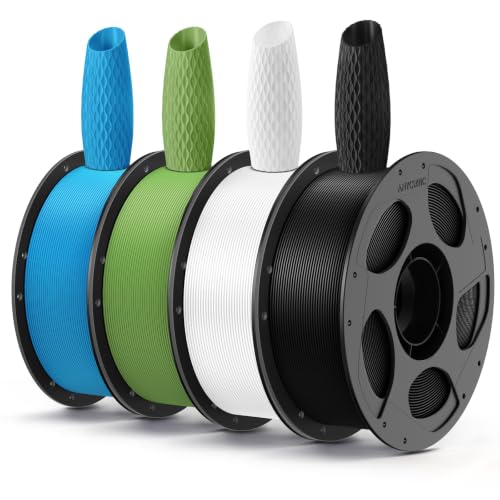 ANYCUBIC PLA Filament 1.75mm, Einfach zu drucken, Haltbarer, 4KG Set
