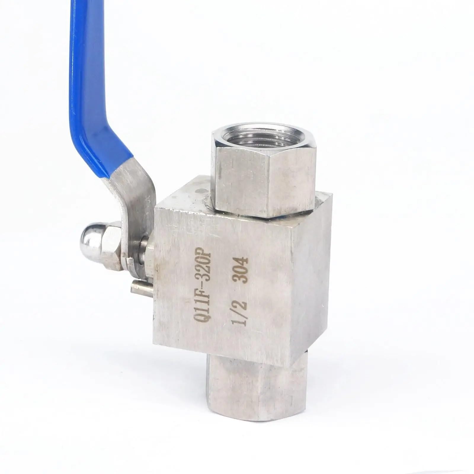 JNURGWLYH 4500 1/2" Female 304 Stainless Steel Shut Off Ball Valve