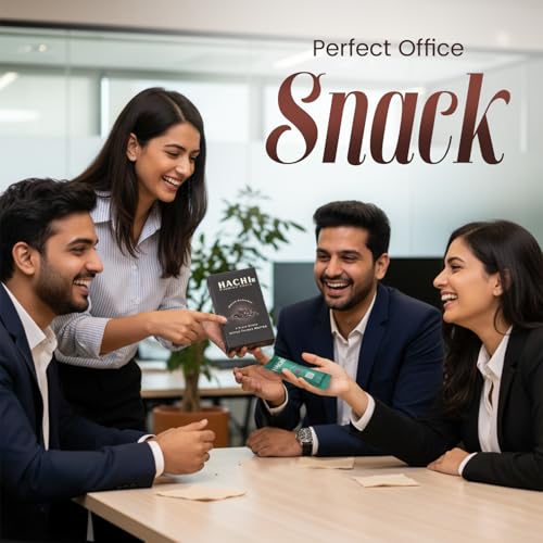 Image of HACHI Healthy Mocha Hazelnut Granola | Pack of 4 (35 g Each) | Crunchy Granola with Rolled Oats, Hazelnuts, Coffee & Jaggery | Nutritious Snack for Travel, Tiffin & Office