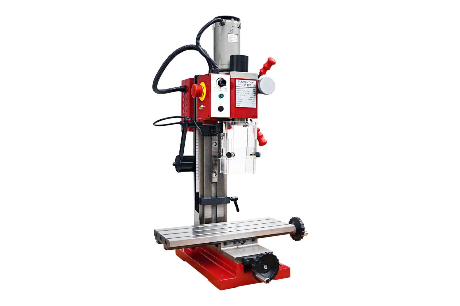 PAULIMOT Bohr-/Fräsmaschine SIEG X2P mit 230 Volt Motor