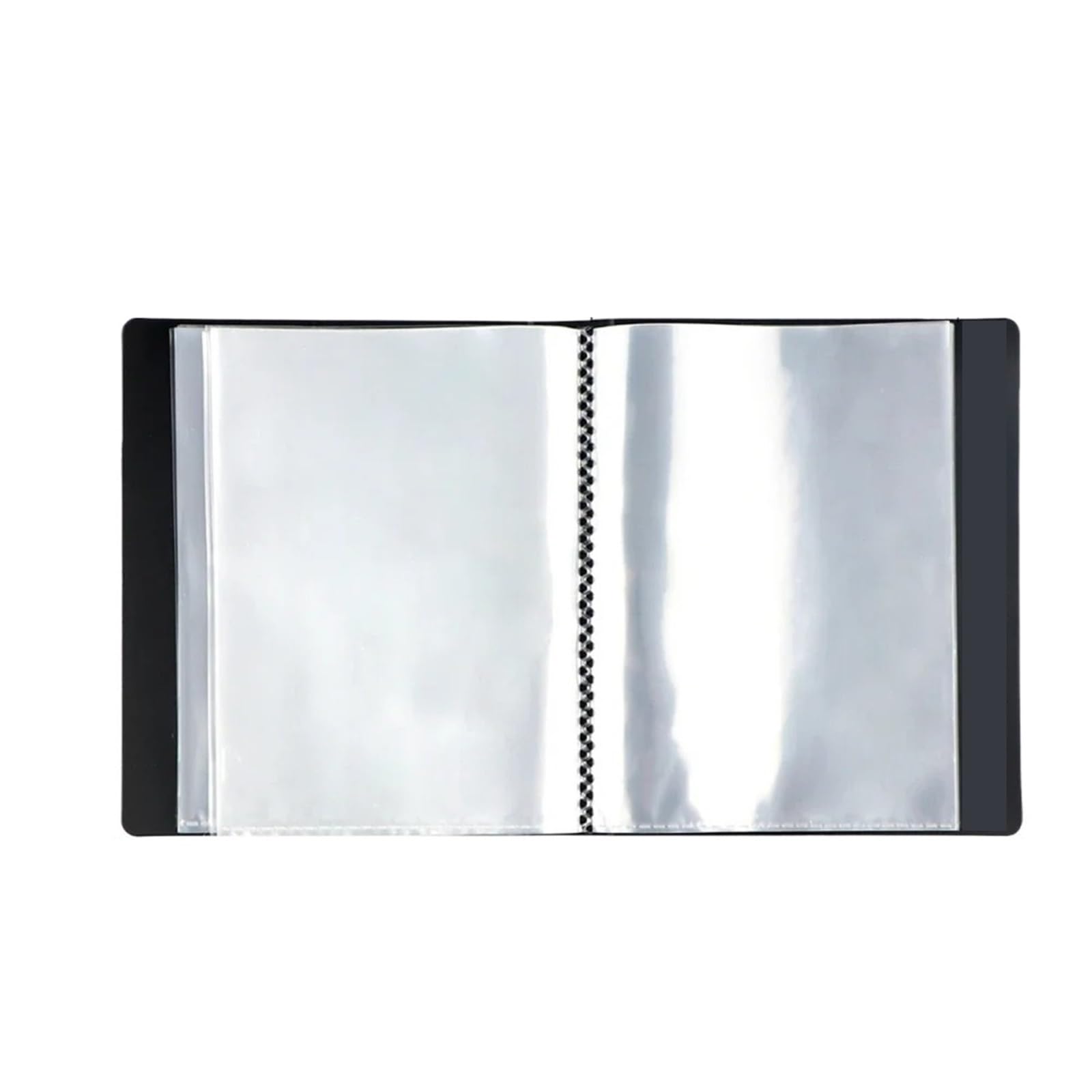 Carpeta A6 con 40 bolsillos y fundas de plástico, 4 Uds Para Documentos