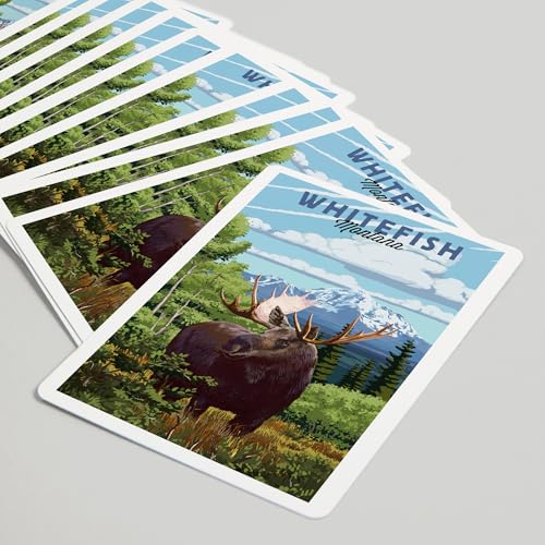Baraja Poker Lantern Press Whitefish Montana 52 Cartas miniatura 5