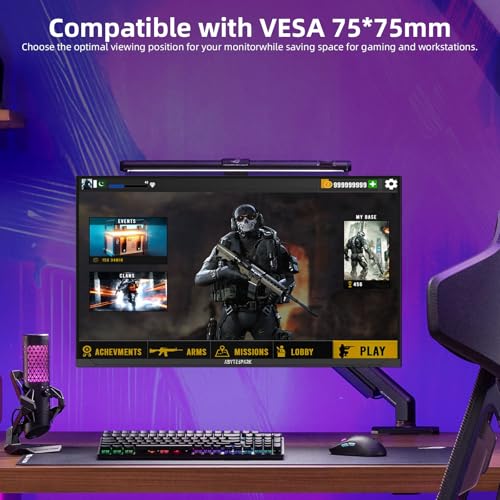 Image of 32 Inch Ultra Wide UHD 4K (3840 x 2160) Gaming Monitor, IPS 60Hz Ultra-Clear Screen, 1ms (MPRT), 100% sRGB, Built-in Speaker,FreeSync, 2 x DP 1.4 and 2 x HDMI 2.0, Tilt Height Adjustment