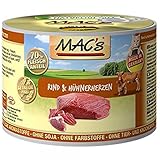 Taurin MACs  Rind & Hühnerherzen  6 x 200 g