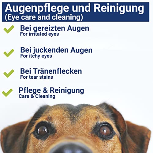 BMUT 1x 30ml Augentropfen für Hunde & Katzen mit kolloidalem Silber – 25 ppm – Augenpflege – Juckreiz, Reizung, Tränenflecken