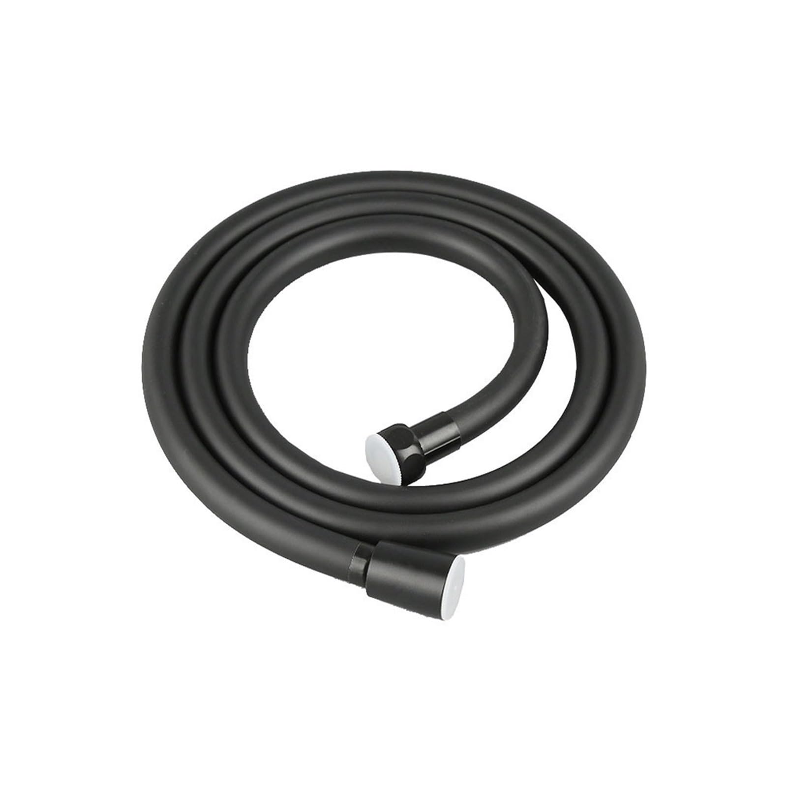 Kdberhfsa Black High Pressure Pvc Stainless Steel Handheld Shower Hose Universal Interface Flexible Anti Winding Explosion-Proof Shower Tube(,400Cm)