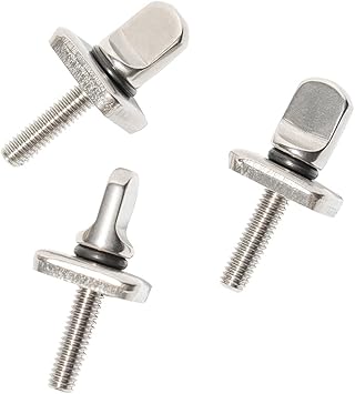 No Tool Stainless Steel Fin Screw for Longboard and SUP