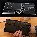 NW Handbag Acrylic Template Wallet Leather Pattern Acrylic Leather Pattern Leather Templates for Bags