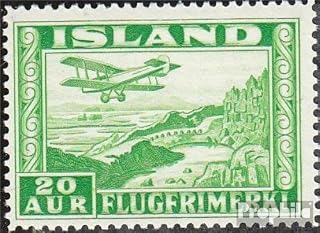 Iceland 176A unmounted Mint/Never hinged ** MNH 1934 Post Flight Marks (Stamps for Collectors) Airplanes/Balloons/Zeppelins/Aviation