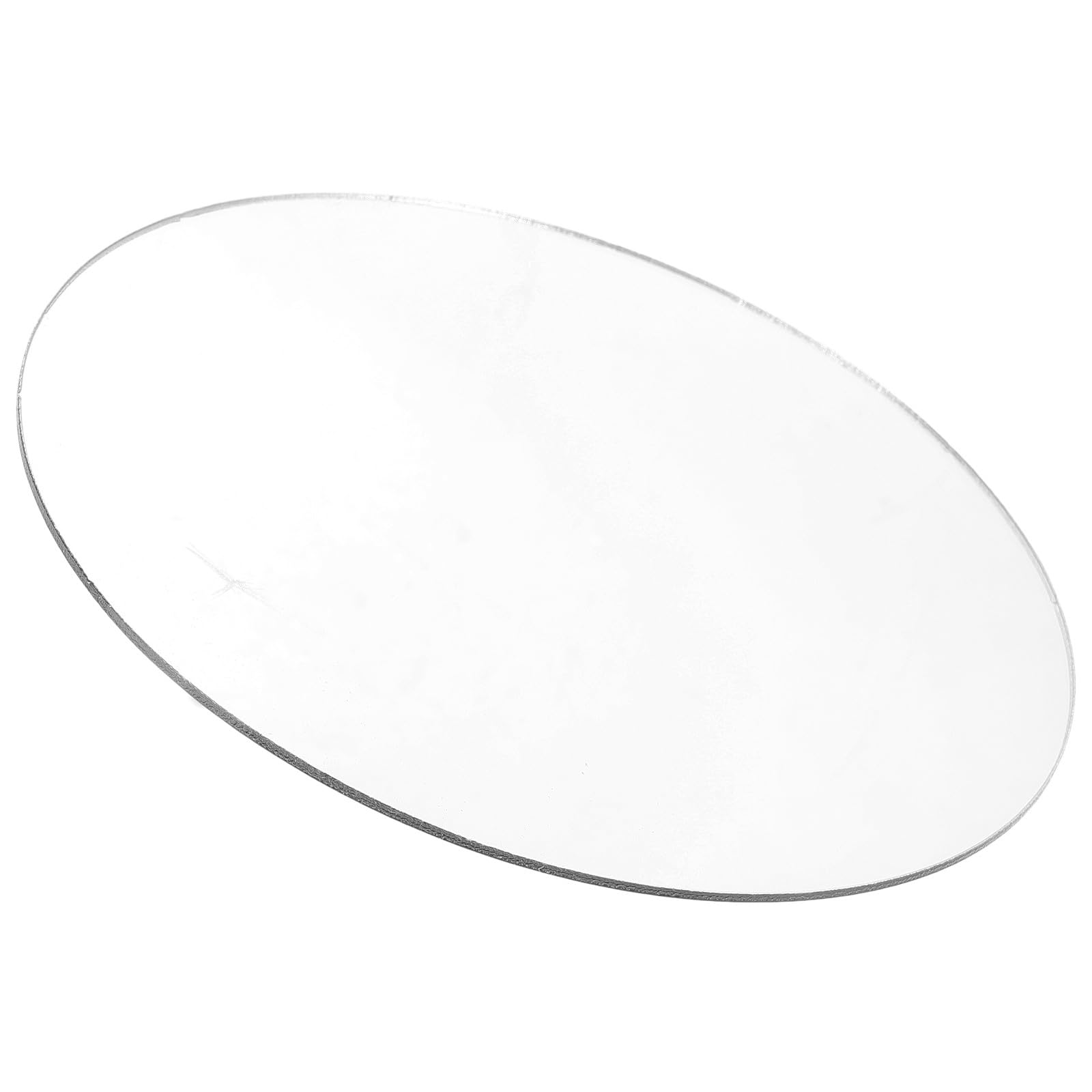 KESYOO Decorative Wall Mirror Large Circle Frameless Acrylic Multi-Scene Adhesive Mirror for Bedroom Living Room Bathroom Wall D