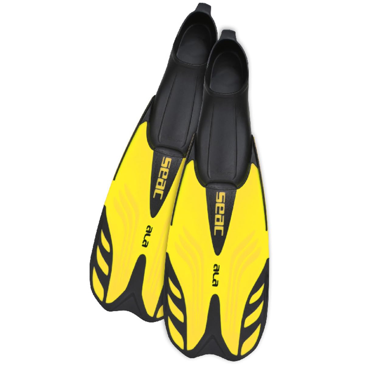 Seac ala para Snorkel, Color Amarillo, Talla 8,5 – 9,5