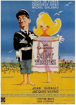 The Gendarme of St. Tropez POSTER Movie 1964 French Style A 27 x 40 Inches - 69cm x 102cm
