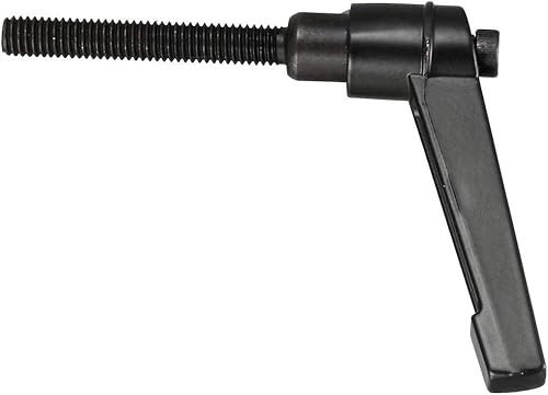 Miniatura 8 de uxcell M8 x 0.630 in Mango de palanca de sujeción ajustable Rosca Botón de trinquete macho roscado Perillas roscadas Manijas de tornillo giratorio