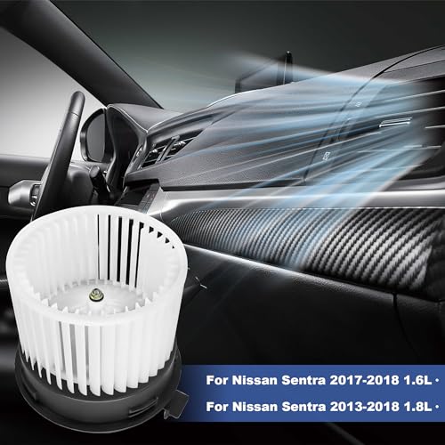 Image of PartsFlow 700295 Heater Blower Motor W /Fan Cage For 2013 2014 2015 2016 2017 2018 Nissan Sentra 1.6L 1.8L