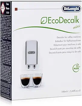 Descalcificadores para Cafetera De'Longhi Ecodecalk Mini 1 caja con 2 unidades de 100ml (1 caja)