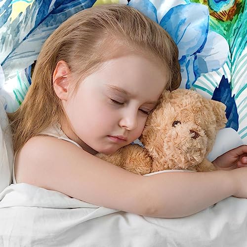 Housse de coussin fleurs de paon aquarelle lavable pour rénover canapé - 6