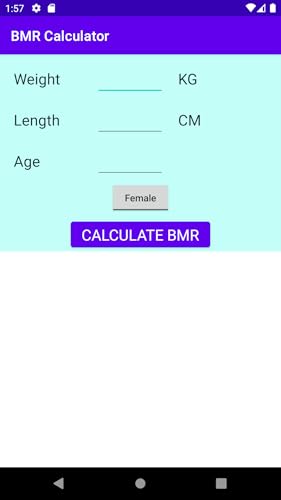 BMR Calculator by RA