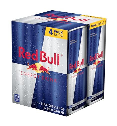 Image of Red Bull Energy Drink, 80mg Caffeine | Taurine & B Vitamins | 8.4 Fl Oz | Pack of 12 Cans
