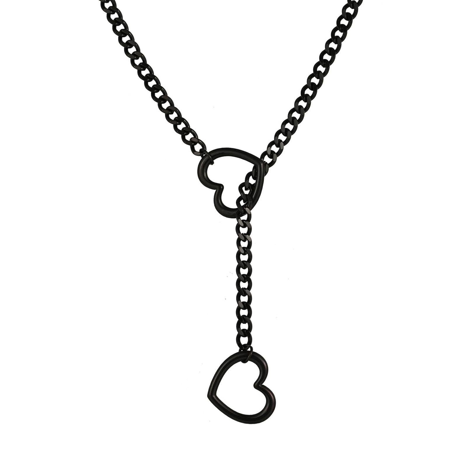 Amazon | Loveshackles - ハート スリップ チェーン、調節可能な