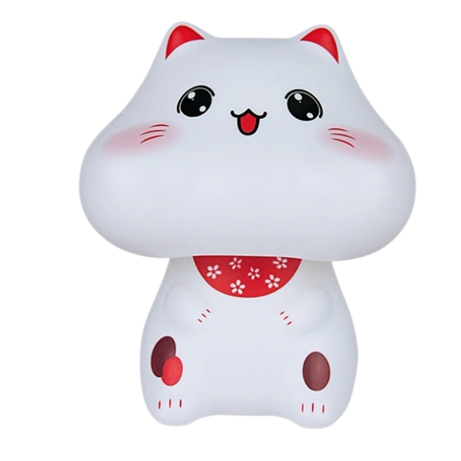 Hsioluted Smiling Successful Puss Statue Indoor Feng Shui Decoration Utilizing Sustainable Polystyrene Substance Green Puss Statue