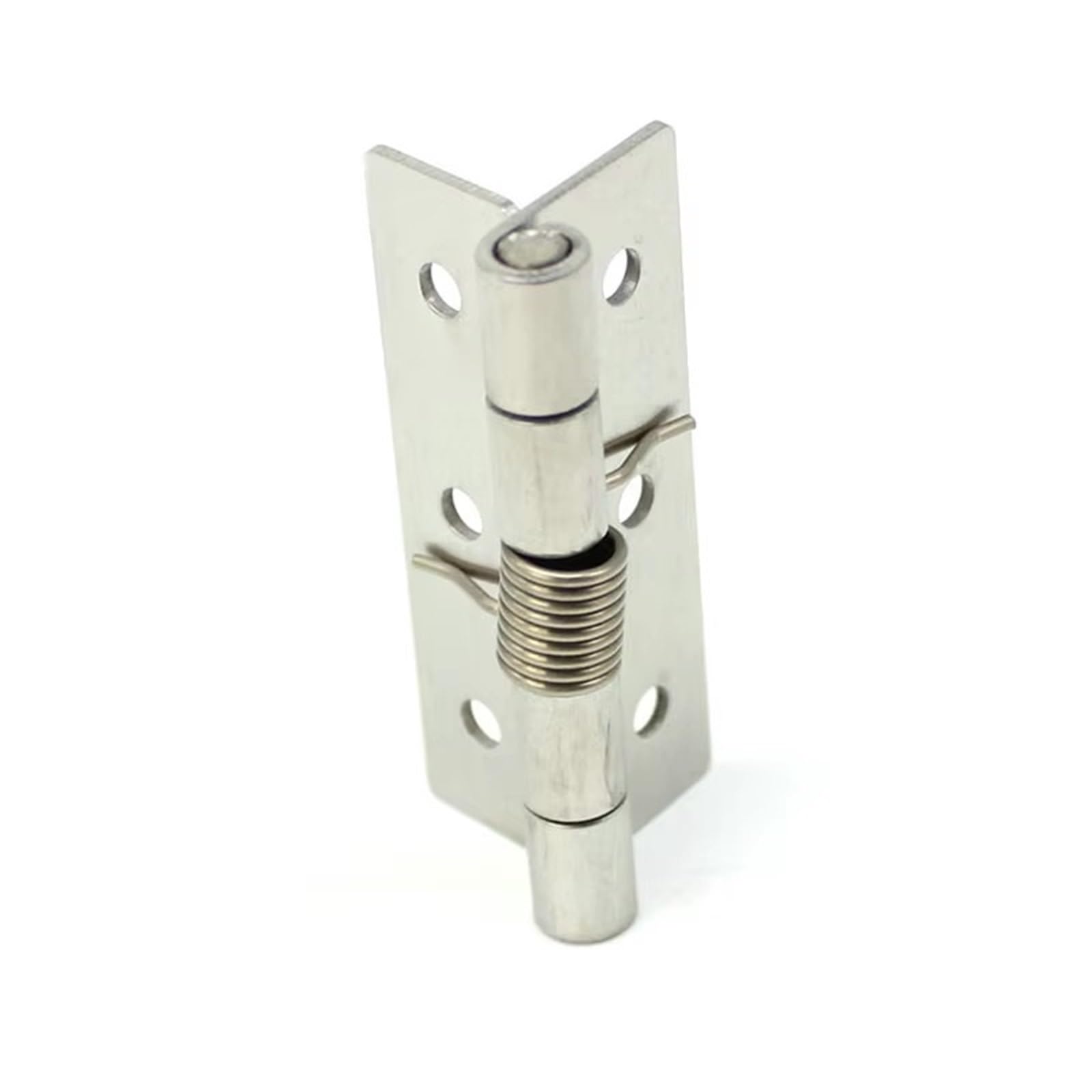 Douknail 304Ss Buffed-8Pcs 304 Stainless Steel Folding Hinges Are Spring Used For Heavy-Duty Cabinet Doors 8Pcs(304Ss Buffed-8Pcs)