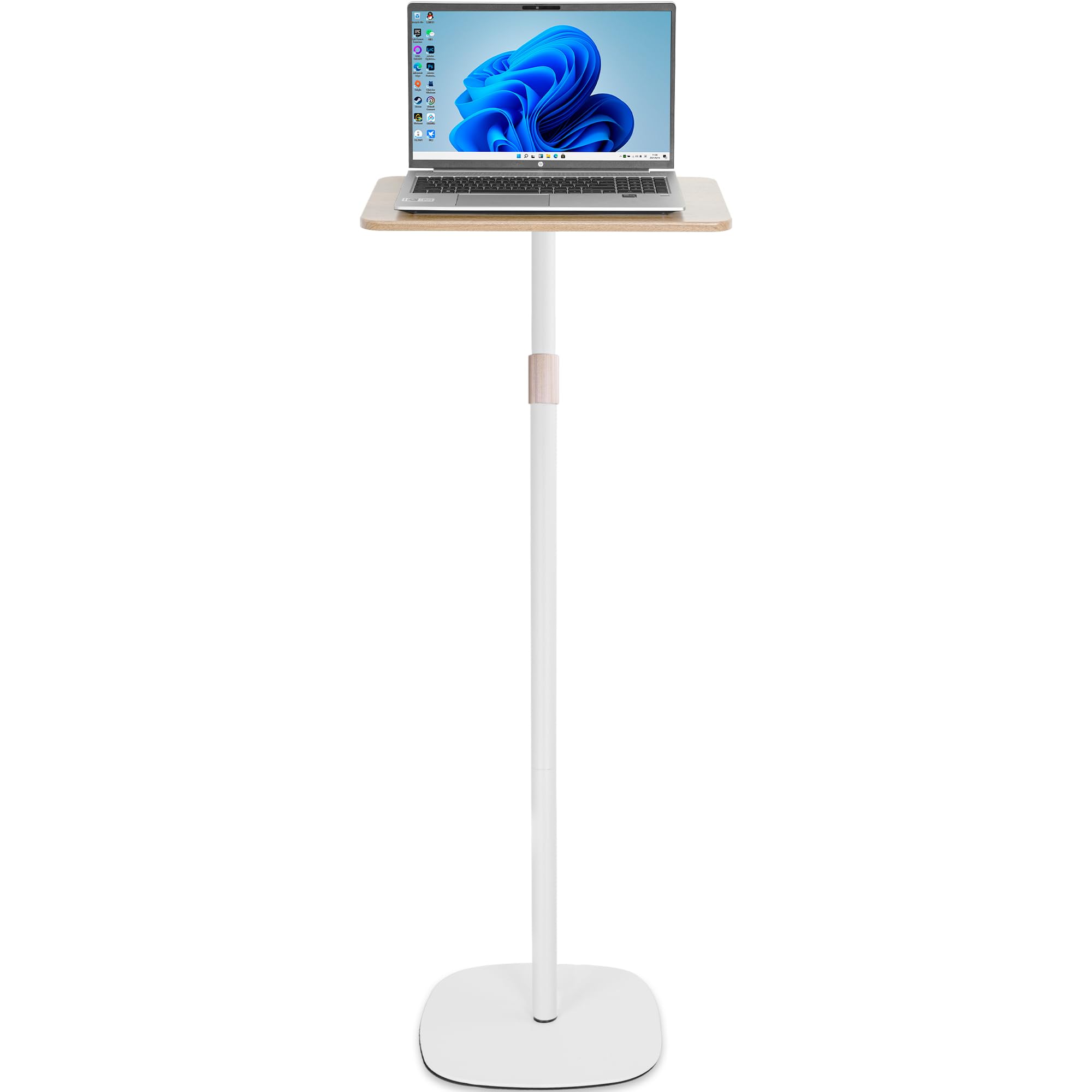 昇降式スモールフロアスタンディングデスク多機能サイドテーブル